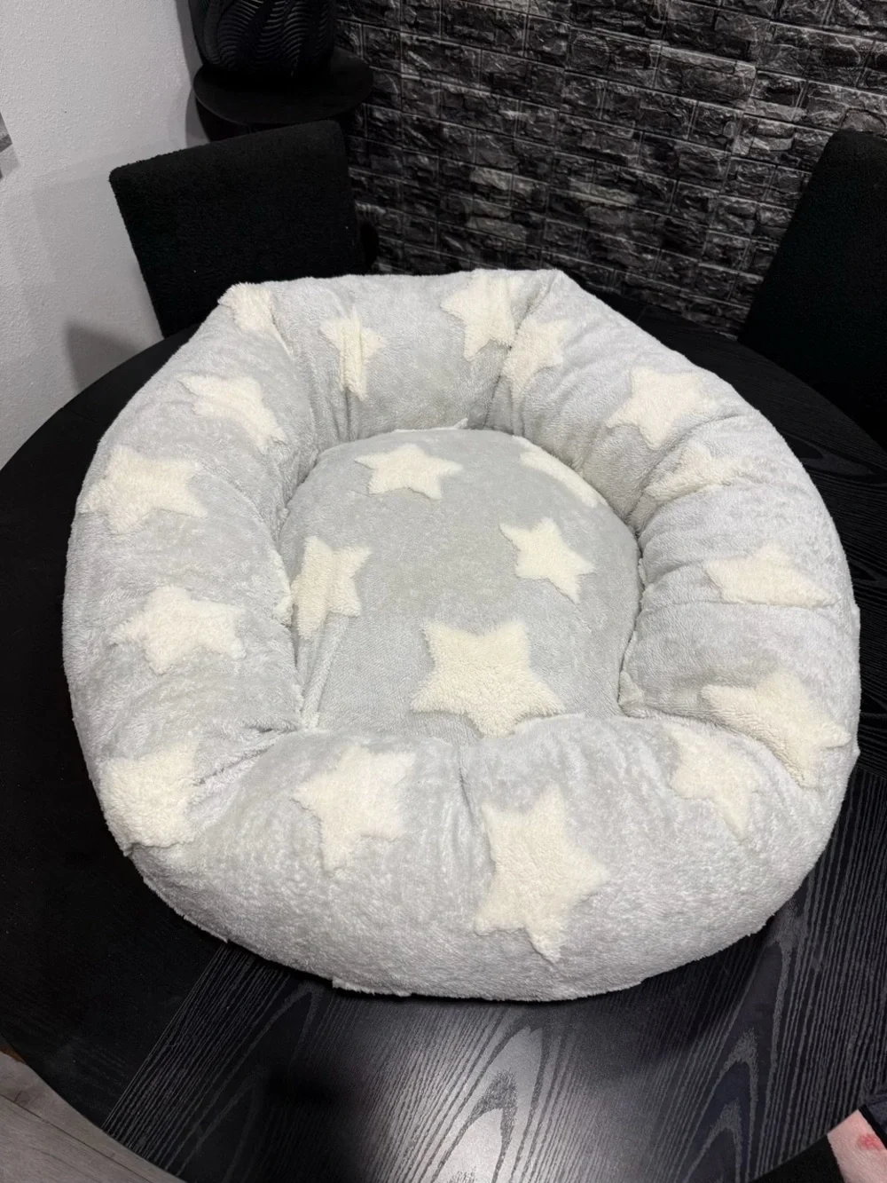 BEDSURE BEAUTIFUL MEDIUM SIZE GREY GALAXY STARS 🌟 🐾 PET BED